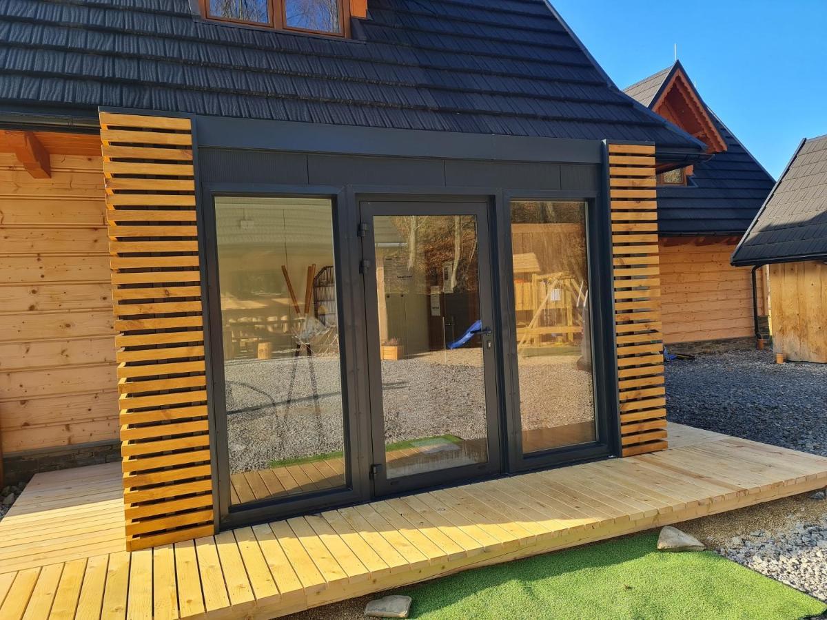 Żabie Dworki Witów Luxury Chalets Exterior foto