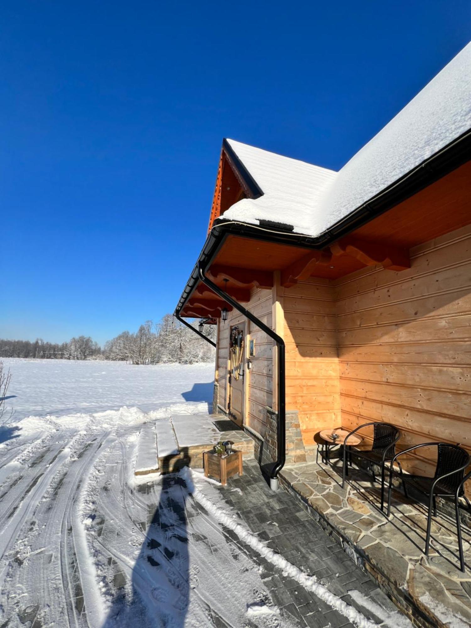 Żabie Dworki Witów Luxury Chalets Exterior foto