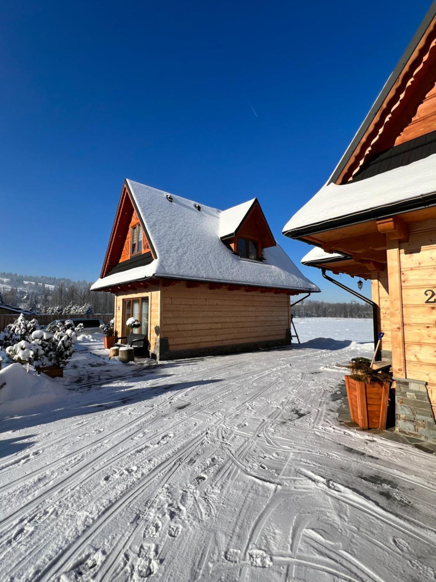 Żabie Dworki Witów Luxury Chalets Exterior foto