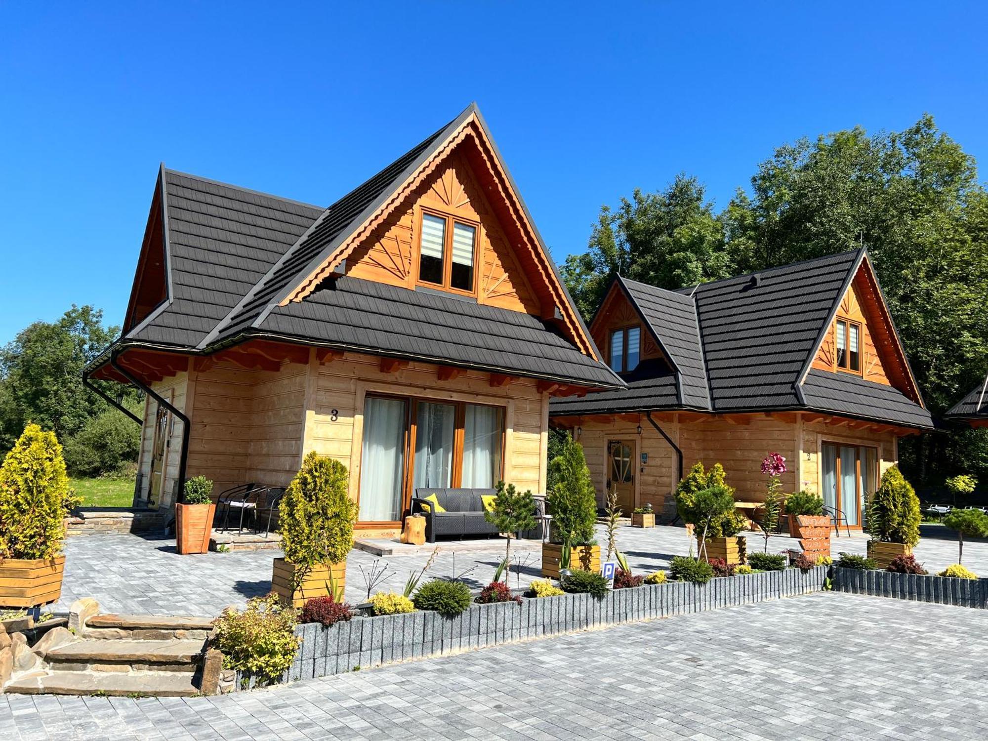 Żabie Dworki Witów Luxury Chalets Exterior foto