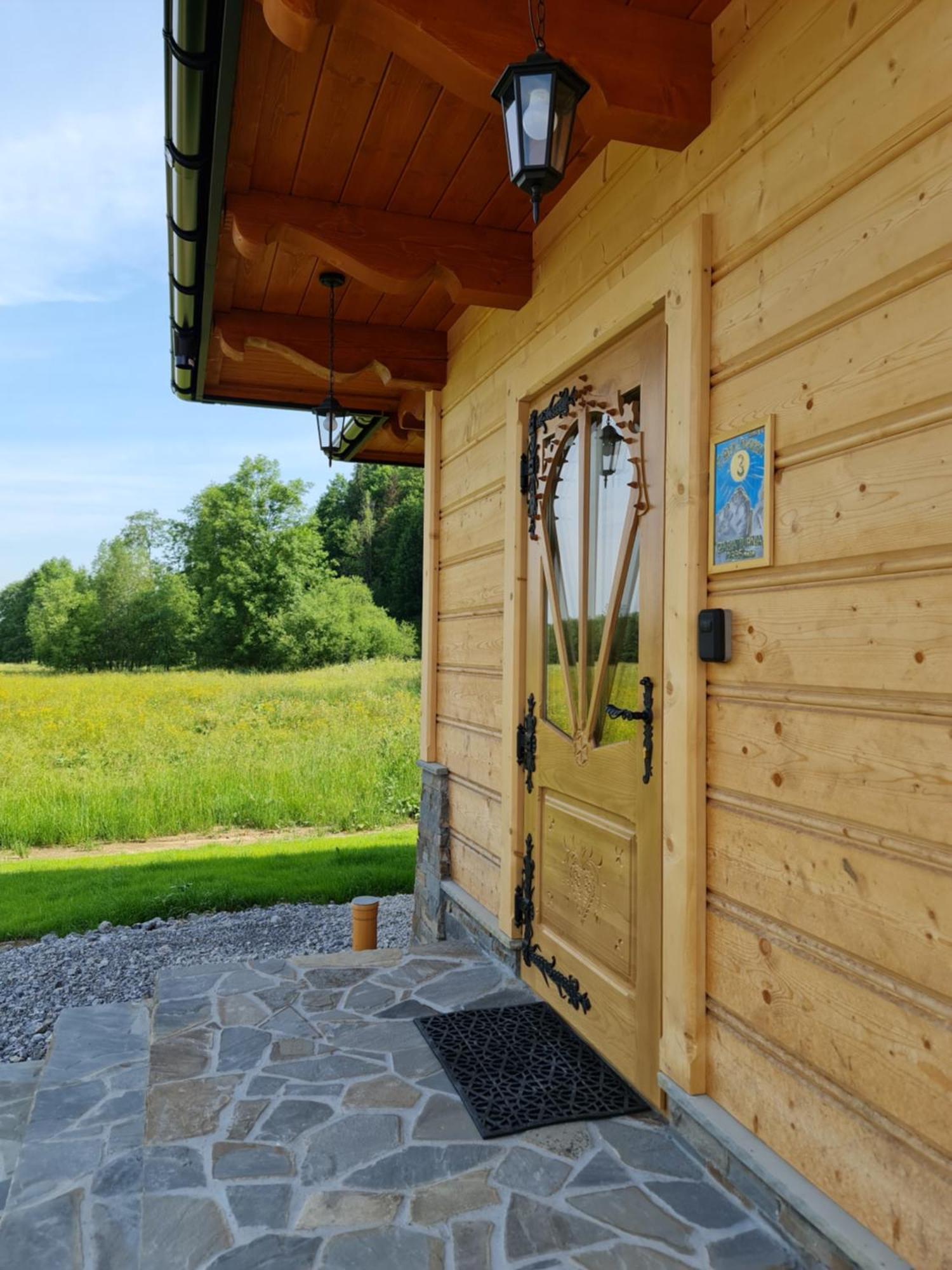 Żabie Dworki Witów Luxury Chalets Exterior foto