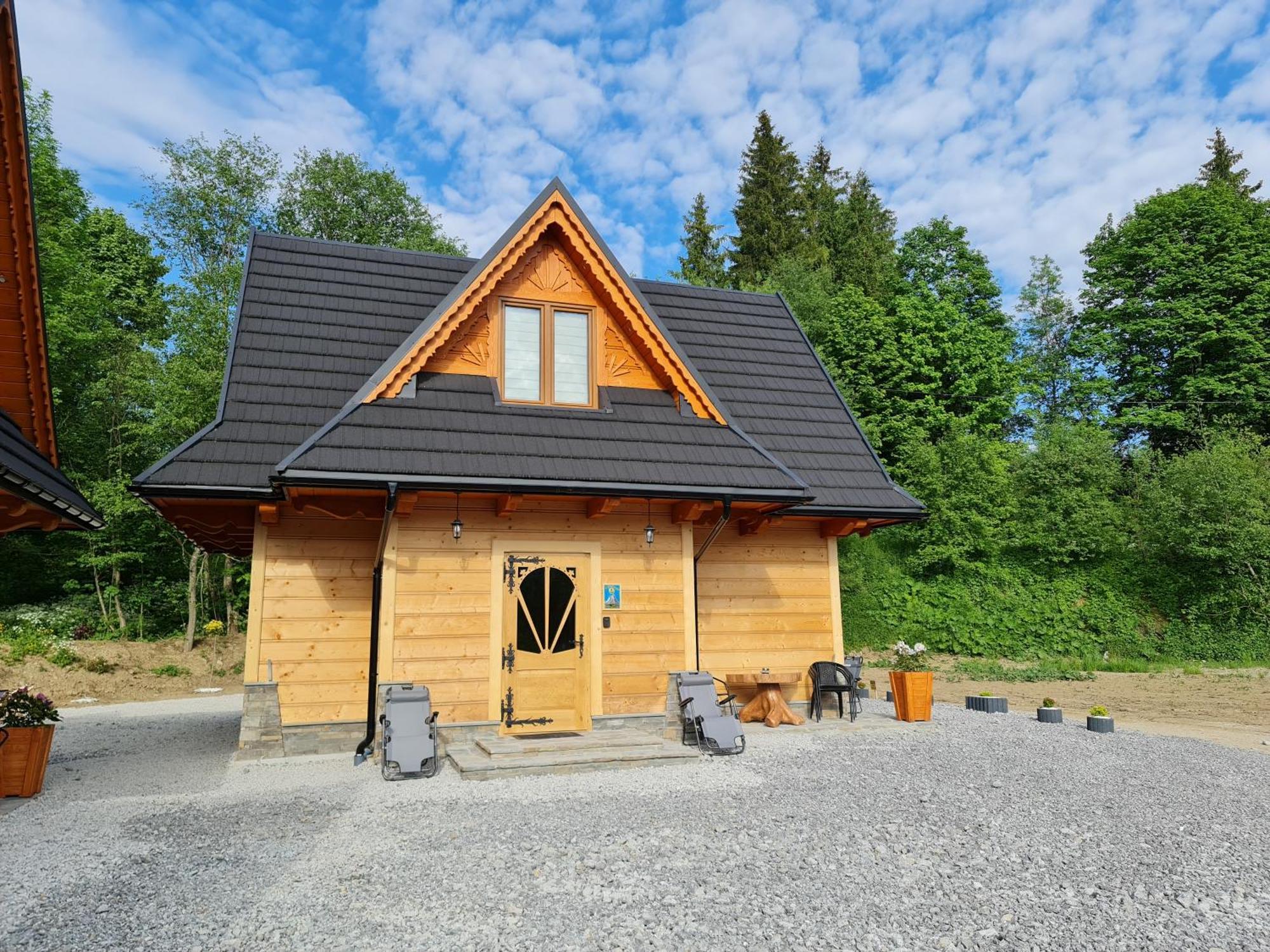 Żabie Dworki Witów Luxury Chalets Exterior foto