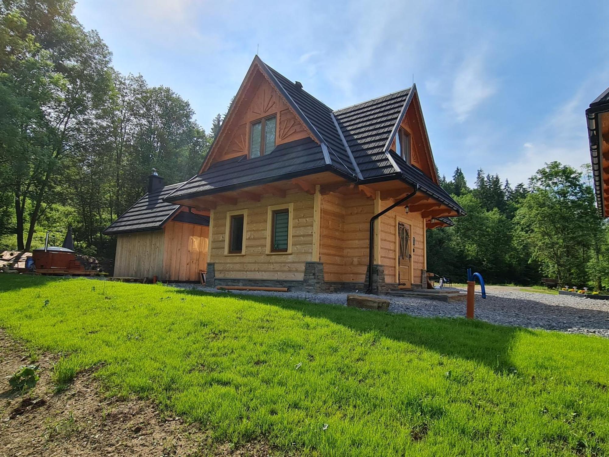 Żabie Dworki Witów Luxury Chalets Exterior foto