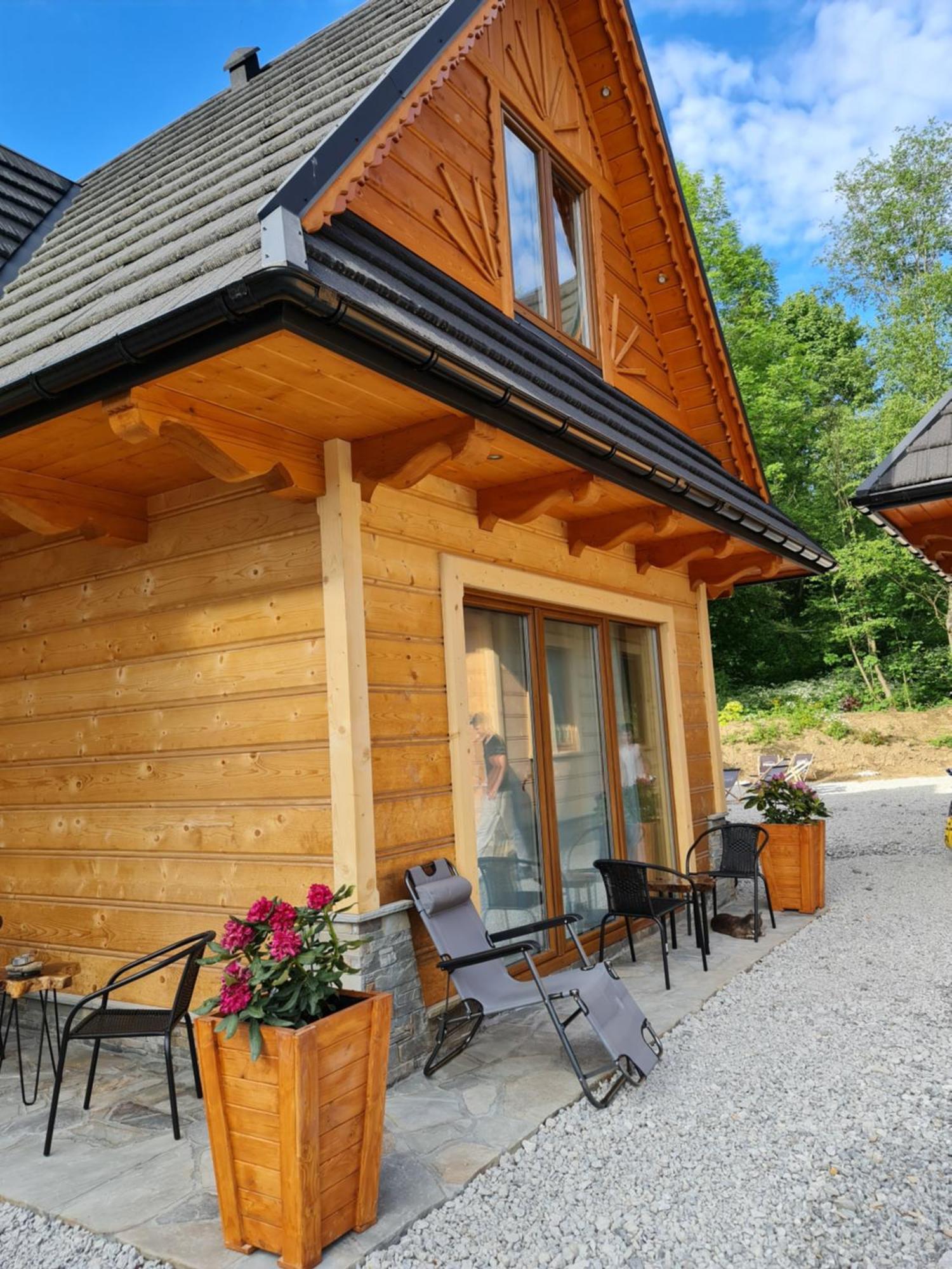 Żabie Dworki Witów Luxury Chalets Exterior foto