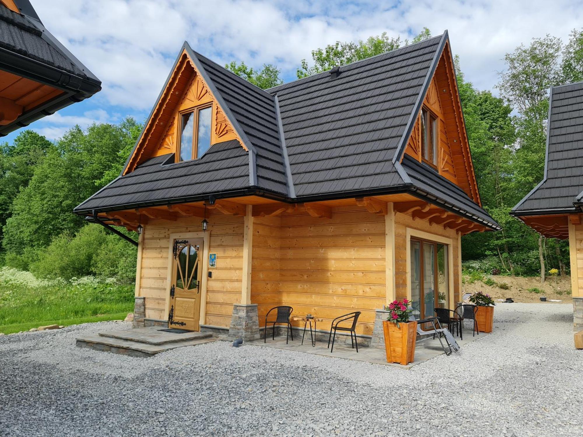 Żabie Dworki Witów Luxury Chalets Exterior foto